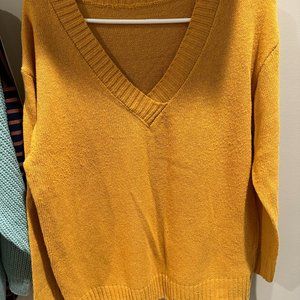 Mustard color sweater